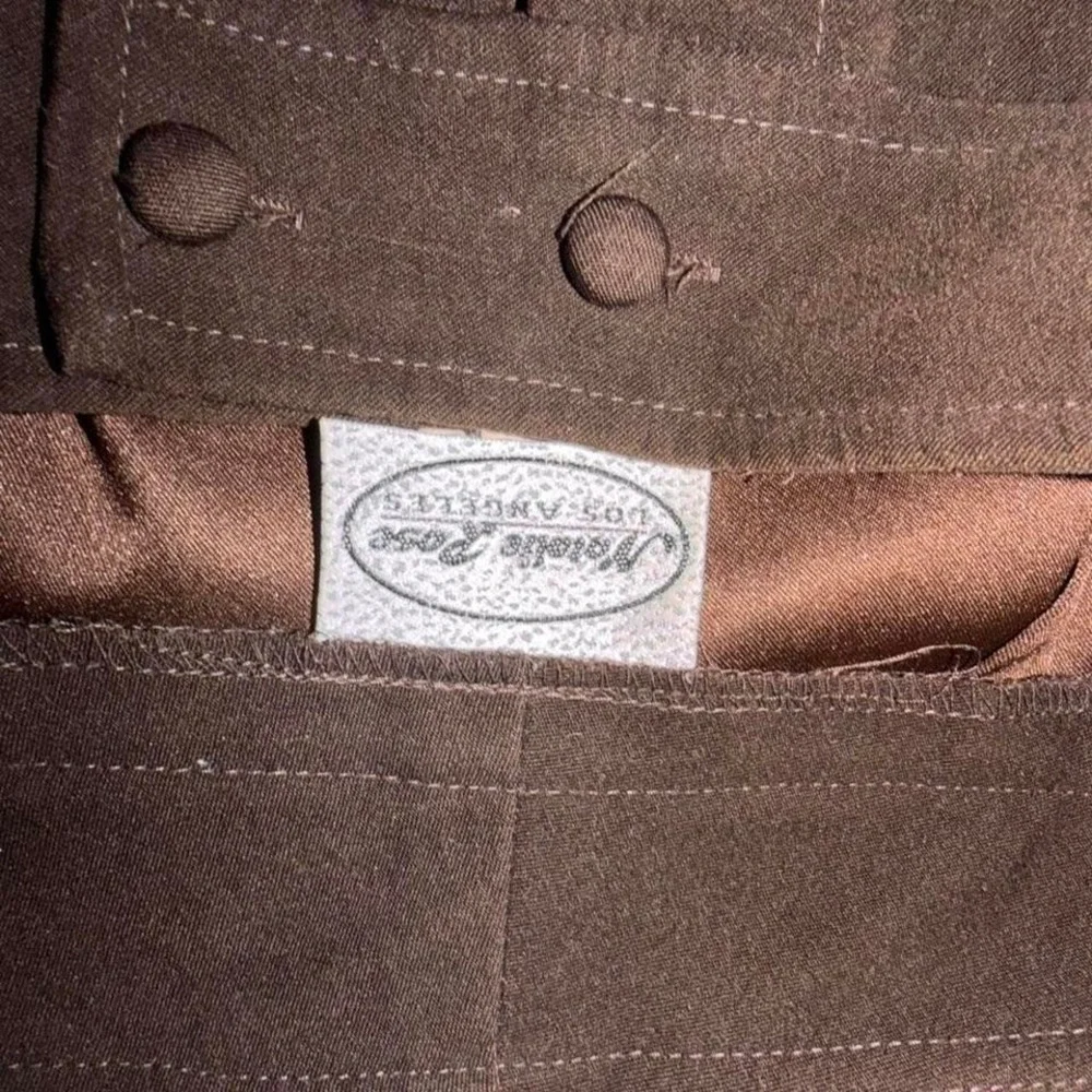 Natalie Rose Los Angeles Brown vintage‎ skirt size 5 women